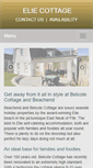 Mobile Screenshot of elie-cottage.co.uk